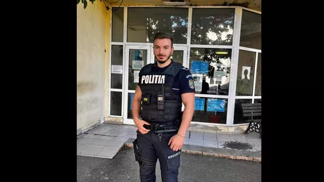Gest eroic făcut de un polițișt ieșean Cum a scăpat de la moarte un cetățean din Iași