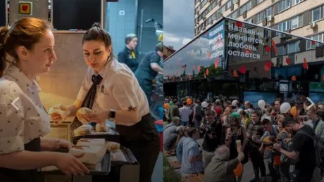 În Rusia s-a deschis un McDonalds fake. Războiul cartofilor prăjiţi în Moscova  - FOTO VIDEO