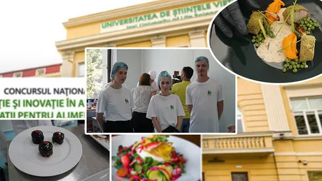 Masterchef la Iași Inedit concurs național gastronomic la Universitatea de Științele Vieții Ion Ionescu de la Brad - FOTO VIDEO