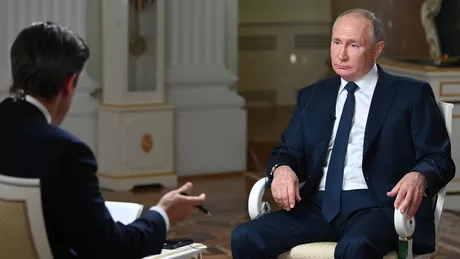 Vladimir Putin amenință Occidentul într-un prim interviu acordat după invazia Ucrainei