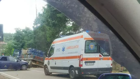 Accident provocat de un instructor auto în Botoșani