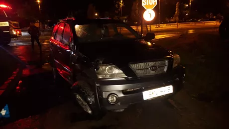 Accident rutier pe strada Splai Bahlui. Un autoturism s-a răsturnat- EXCLUSIV FOTO UPDATE