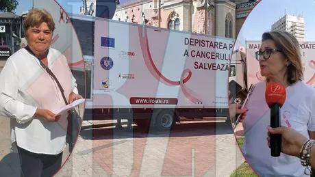 A fost prezentată Unitatea Mobilă de Screening de Cancer Mamar din cadrul IRO Iași. Aceasta a costat aproximativ 600 de mii de euro