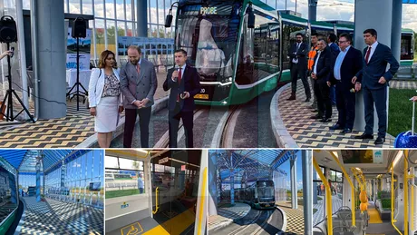 Inaugurare a Centrului Intermodal Țuțora și a tramvaielor Bozankaya Mihai Chirica Tramvaiele vechi urmează să fie retrase și casate  GALERIE FOTO