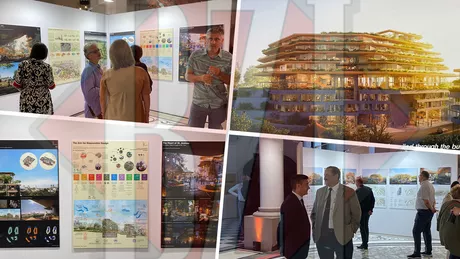 Zi decisivă pentru extinderea ansamblului Palas Patru birouri de arhitectură au prezentat propunerile în cadrul unui eveniment organizat la Palatul Culturii  FOTO LIVE VIDEO