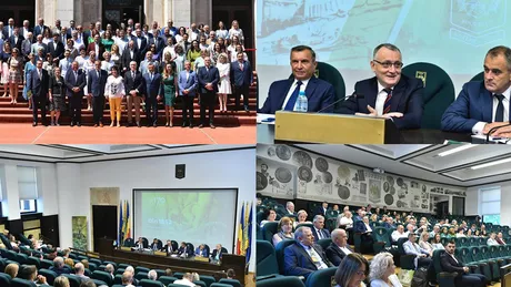 Rectorul USV Iași universitarul Gerard Jităreanu prezent la cea mai importantă întâlnire educațională a momentului din România Ministrul Educației Sorin Cîmpeanu invitat special  FOTO