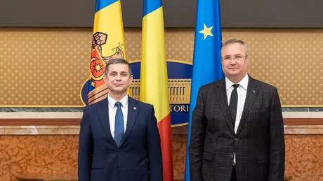 Nicolae Ciucă întâlnire cu ministrul Apărării din Republica Moldova Anatolie Nosatîi