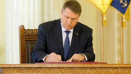 Președintele Iohannis întoarce la Parlament legea avertizorului de integritate