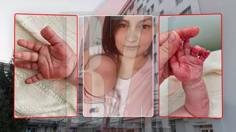 Pițipoancele de la Spitalul Sf. Maria din Iași mutilează bebelușii Priviți mânuța unui copil după ce a scăpat din unghiile asistentei. Mama L-a stors de mână ca pe un burete ca să curgă sânge