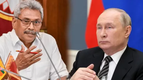Președintele din Sri Lanka îi cere ajutorul lui Vladimir Putin în timp ce țara intră în faliment