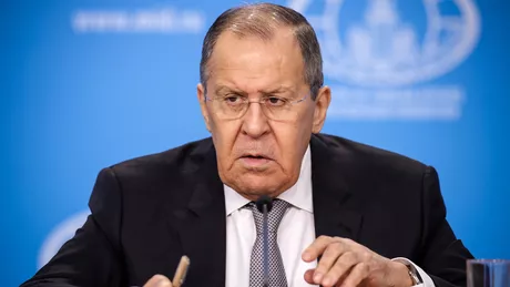 Serghei Lavrov acuză Occidentul că dă vina pe Rusia pentru a asigura prezența NATO în Marea Neagră