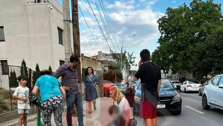 Incident pe Sărărie. Un copil a căzut de pe o trotinetă - EXCLUSIV FOTO