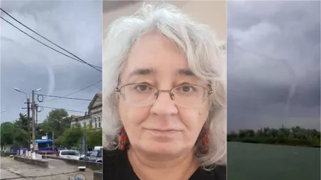 Ce spune climatologul Roxana Bojariu despre tornada surprinsă la Sulina Au fost şi vor mai fi - VIDEO