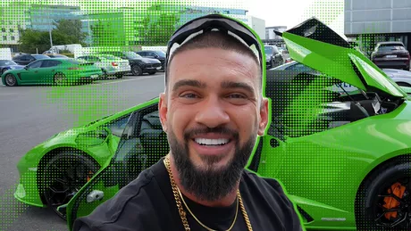 Dorian Popa sacrificii mari pentru a-și putea cumpăra Lamborghini. La ce a renunțat artistul pentru bolidul de lux