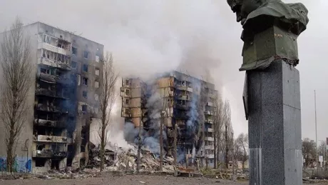 Rușii au bombardat puternic în Nikolaev în ultimele ore. Rachetele au spulberat școli spitale și blocuri