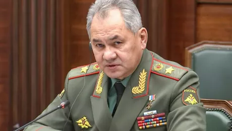 Serghei Şoigu a inspectat trupele ruse și a ordonat intensificarea exerciţiilor rezerviștilor pe timp de noapte