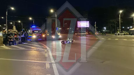 Accident rutier în municipiul Iași. O motocicletă și un autoturism au fost implicate - EXCLUSIV FOTOVIDEO