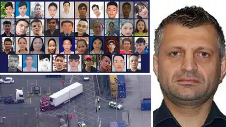 Un român din Bacău este acuzat în Marea Britanie de moartea a 39 de vietnamezi găsiți într-un camion