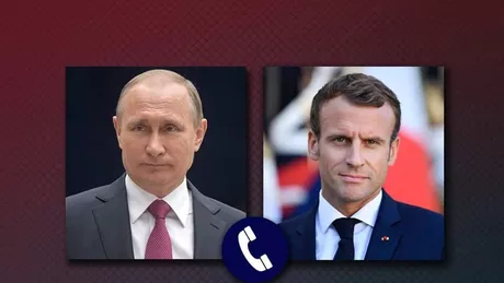 Emmanuel Macron și Vladimir Putin au reluat convorbirile telefonice. Ce ar fi declarat acum președintele rus despre atacurile nucleare