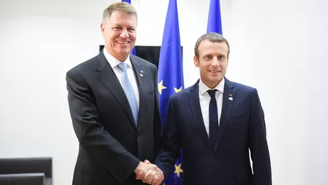 Surse Klaus Iohannis poartă negocieri cu Emmanuel Macron pentru aderarea României în Schengen