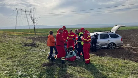 Accident rutier cu două autoturisme în localitatea Ciohorăni. Cinci ucraineni au fost răniți - EXCLUSIV UPDATE