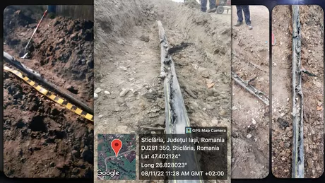 Pericol de explozie în urma unei avarii la o conductă de gaz Este o nenorocire nici nu vreau să îmi închipui ce se poate întâmpla  GALERIE FOTO