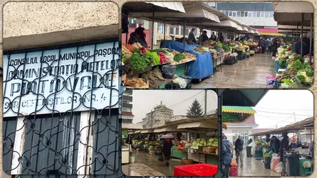 Comercianții din Pașcani își desfășoară activitatea în condiții inumane din cauza unui proiect blocat