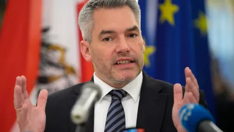 Cancelarul Austriei face anunțul cu privire la intrarea României în Schengen - LIVE VIDEO