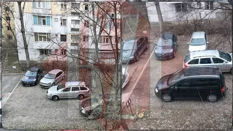 Scandal în cartierul Alexandru cel Bun din Iași Proprietarii au distrus spațiul verde ca să amenajeze o parcare De 5 ani au făcut acolo au pus și o rampă de fier  FOTO