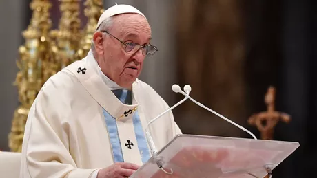 Papa Francisc sugerează să cumpărăm mai puține cadouri de Crăciun și să donăm mai mult Ucrainei