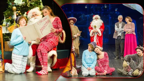 Spectacolul L-am visat pe Moș Crăciun la Teatrul Luceafărul din Iași 50 de copii cu deficiențe de auz vor urmări reprezentația tradusă în limbaj mimico-gestual
