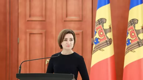 Preşedintele Maia Sandu condamnă ferm atacurile Rusiei asupra Ucrainei