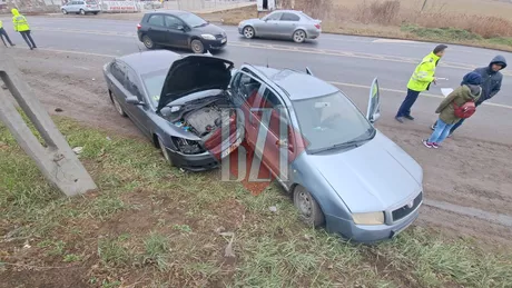 Accident rutier cu victime la Lețcani. Două autoturisme au intrat în coliziune - FOTO UPDATE