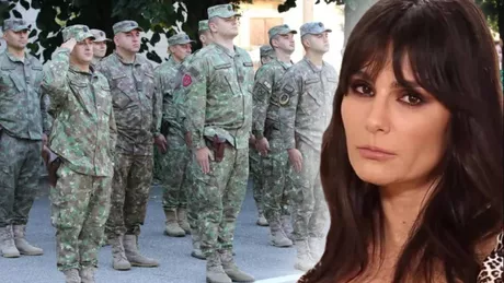 Dana Budeanu despre stagiul militar obligatoriu în România. Acesta este misterul bărbatului golănia