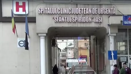 Două persoane în stare de hipotermie peste 40 de persoane care au căzut transportate la Spitalul Sfântul Spiridon din Iași