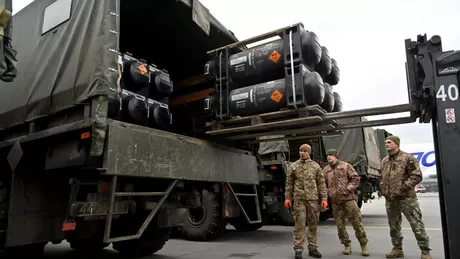 SUA anunță un nou pachet de asistență de 217 miliarde de dolari pentru Ucraina. Pachetul include rachete cu rază mai mare de acțiune
