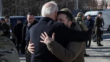 Care este miza vizitei-surpriză a lui Biden la Kiev