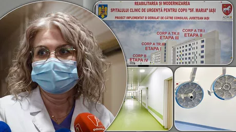 Spitalul de Copii Sf. Maria din Iași are un bloc operator la cele mai înalte standarde Alina Belu Mi-aș dori ca toate spitalele de pediatrie din țară să arate așa - FOTOVIDEO
