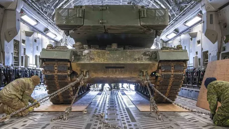 Primul tanc Leopard 2 a fost trimis deja în Ucraina - VIDEO