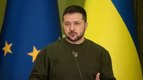 Zelenski insistă că rachetele ruseşti au trecut prin spaţiul aerian al Republicii Moldova şi al României în ciuda negării de la Bucureşti - VIDEO