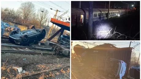 Accidentul feroviar din Teleorman. Mecanicul de locomotivă găsit vinovat de incident a fost reținut
