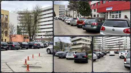 Campusul Tudor Vladimirescu din Iași va fi împânzit cu bariere iar parcarea cu 547 de locuri va fi taxată Accesul auto va fi restricționat. Cât vor plăti firmele și studenții - FOTO