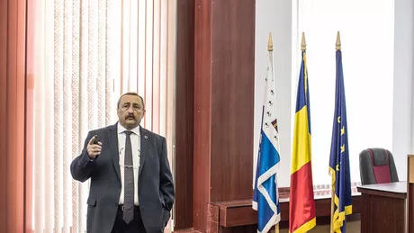 Prof. univ. dr. ing. Dan Cașcaval a prezentat raportul privind starea universității o creștere semnificativă în cercetare și la nivelul finanțării pentru Politehnica ieșeană