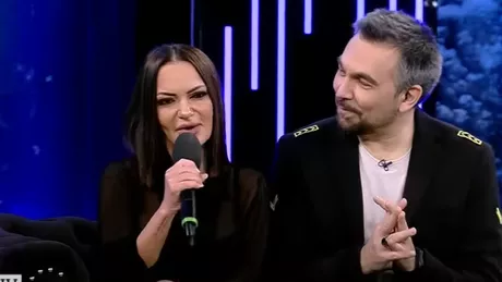 Andreea Antonescu i-a făcut ochi dulci în direct unui bărbat însurat. Cine este acesta