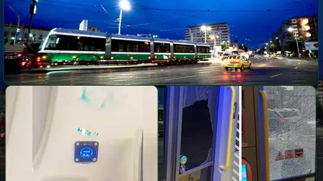 Călătorii distrug tramvaiele noi din Iași. Cine asigură mentenanța lor - FOTO