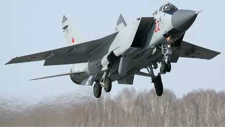 Incident aviatic în Rusia Un avion de vânătoare MiG-31 s-a prăbuşit - VIDEO