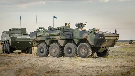 Ucraina comandă 100 de vehicule blindate Rosomak din Polonia finanţate de UE şi Statele Unite