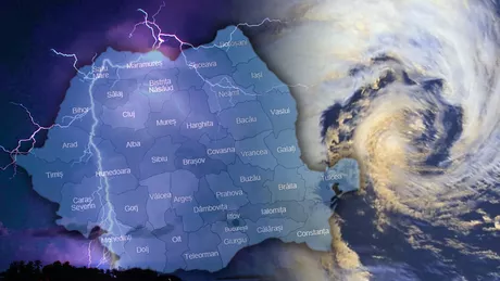 Furtuna Mathis vine cu un val de frig în România. Meteorolog ANM La sud de ţara noastră evoluează un ciclon