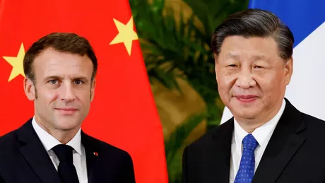 Xi Jinping i-a spus lui Macron că nu este în interesul nimănui ca războiul din Ucraina să se prelungească