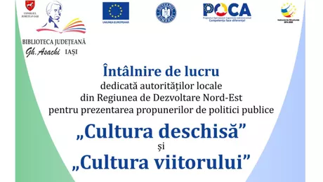 Invitație la întâlnirea de lucru privind politicile publice - Cultura deschisă și Cultura viitorului